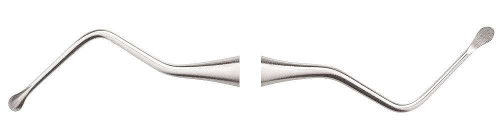 Premier Dental 1003163 Double End #85 Surgical Curette With LTO Octagonal Handle Premier Dental 1003163 Double End #85 Surgical Curette With LTO Octagonal Handle